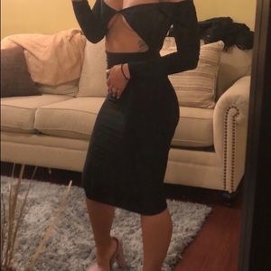 Misguided midi dress